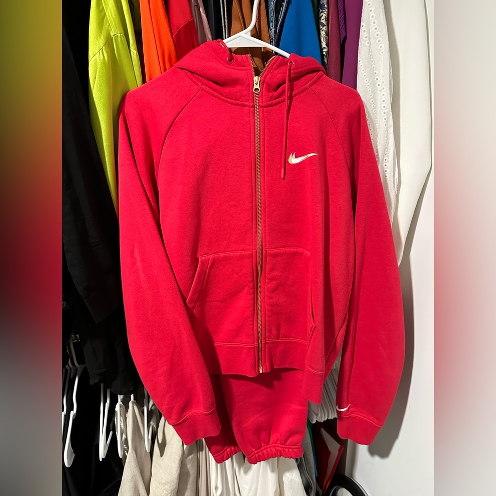Nike fleece tracksuit